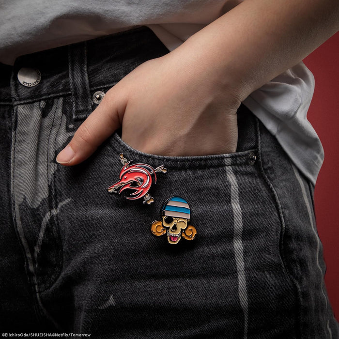 One Piece Ansteck-Pins 2er-Pack Nami & Arlong