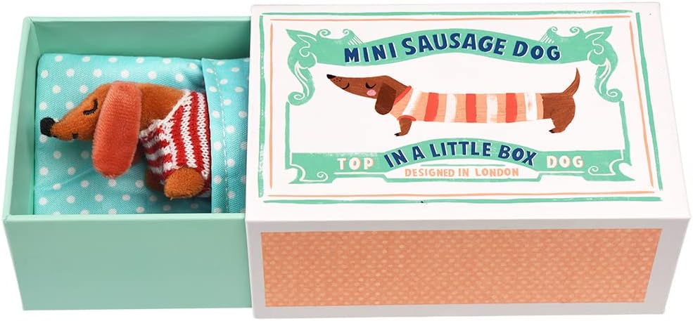 Rex London - Mini-Wursthund in kleiner Box 'Pear'