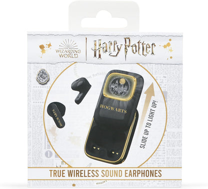 OTL Technologies Harry Potter Hogwarts Slide TWS Earphones with Charging Case