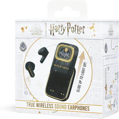 OTL Technologies Harry Potter Hogwarts Slide TWS Earphones with Charging Case