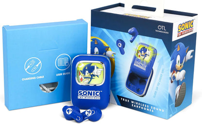 OTL Technologies Sonic The Hedgehog Slide TWS Earphones with Charging Case