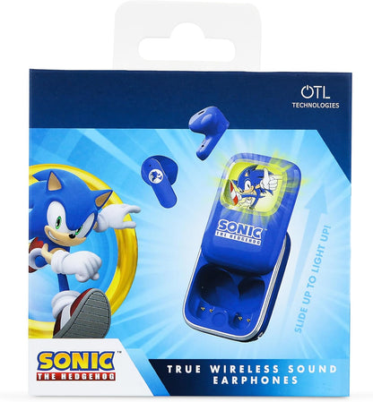 OTL Technologies Sonic The Hedgehog Slide TWS Earphones with Charging Case