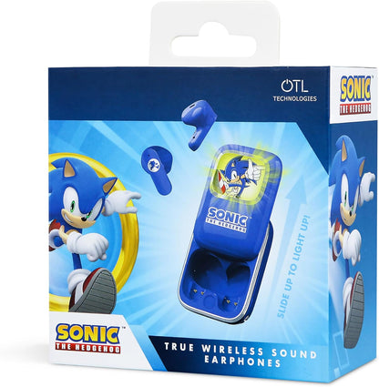 OTL Technologies Sonic The Hedgehog Slide TWS Earphones with Charging Case