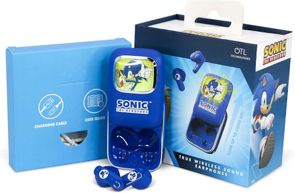 OTL Technologies Sonic The Hedgehog Slide TWS Earphones with Charging Case