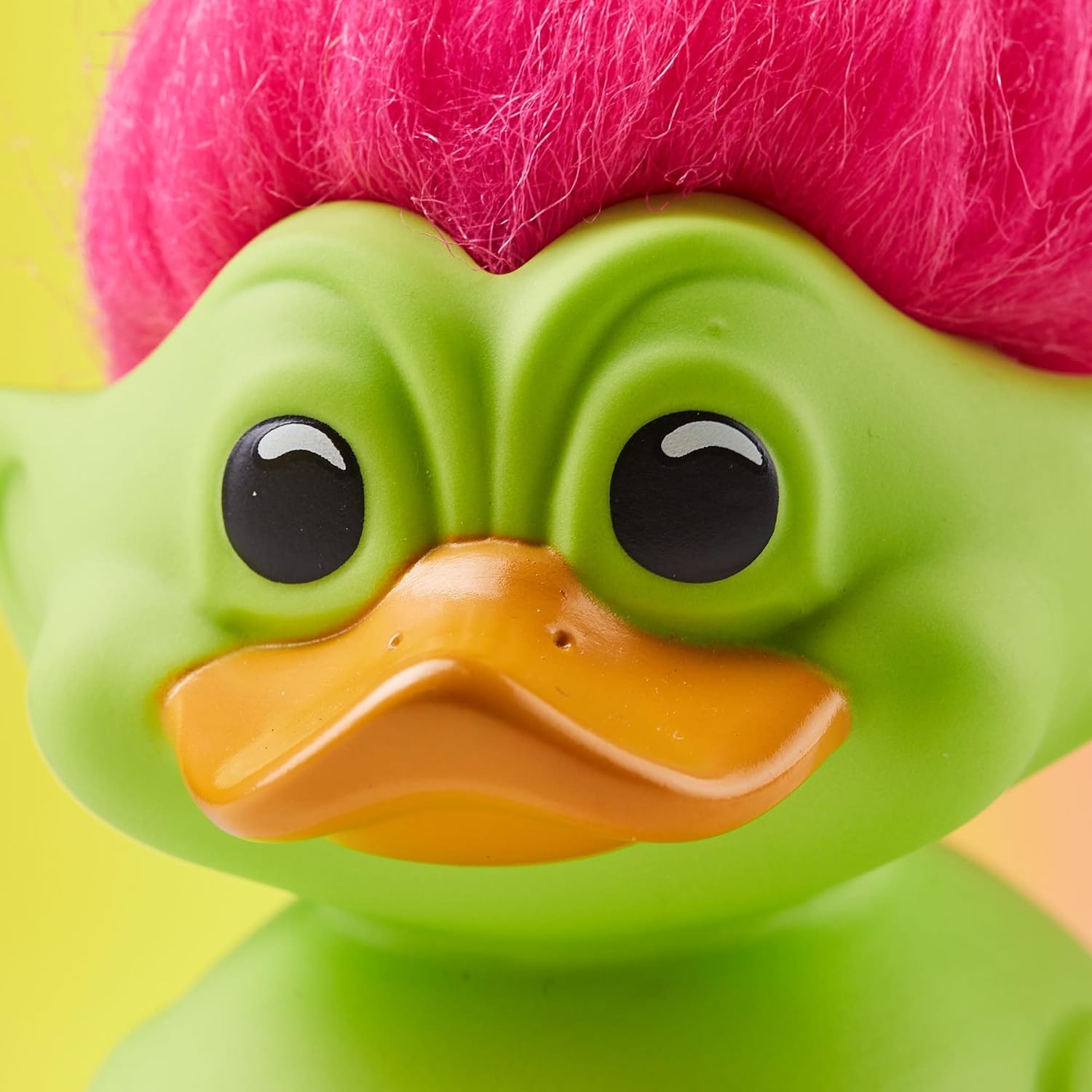 TUBBZ - Good Luck Trolls - Green Troll with Pink Hair (1st Edition