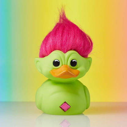 TUBBZ - Good Luck Trolls - Green Troll with Pink Hair (1st Edition