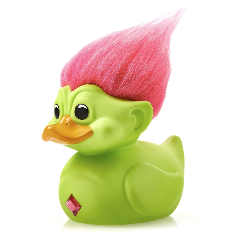 TUBBZ - Good Luck Trolls - Green Troll with Pink Hair (1st Edition