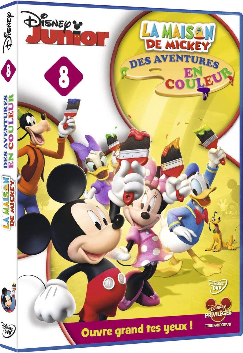 La Maison De Mickey Des Aventures En Couleur