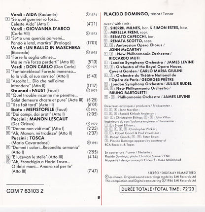 Placido Domingo-Operatic Arias & Scenes