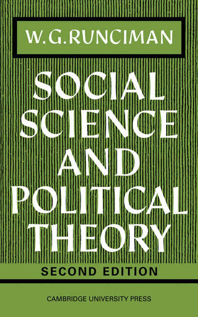 Social Science and Political Theory