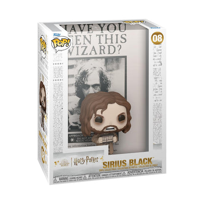 Funko POP! Cover: Harry Potter Prisoner Of Azkaban - Poster With Sirius Black - Collectable Vinyl Figure - Gift Idea - Official Merchandise - Toys for Kids & Adults - Movies Fans