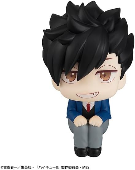 Rukappu Haikyu!! Tetsuro Kuroo, Approx. 4.3 inches (110 mm), PVC Pre-painted Action Figure