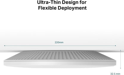 TP-LINK WLAN BE9300 Access Point Tri-Band EAP773 Wi-Fi 7, PoE, 574MB/s at 2.4 GHz, MU-MIMO