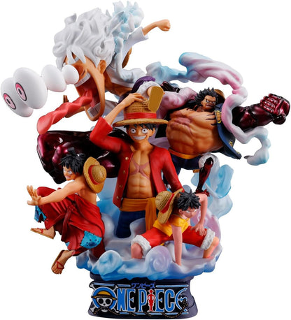 One Piece Petitrama DX statuette PVC Logbox Re Birth Luffy Special Vol. 02 15 cm