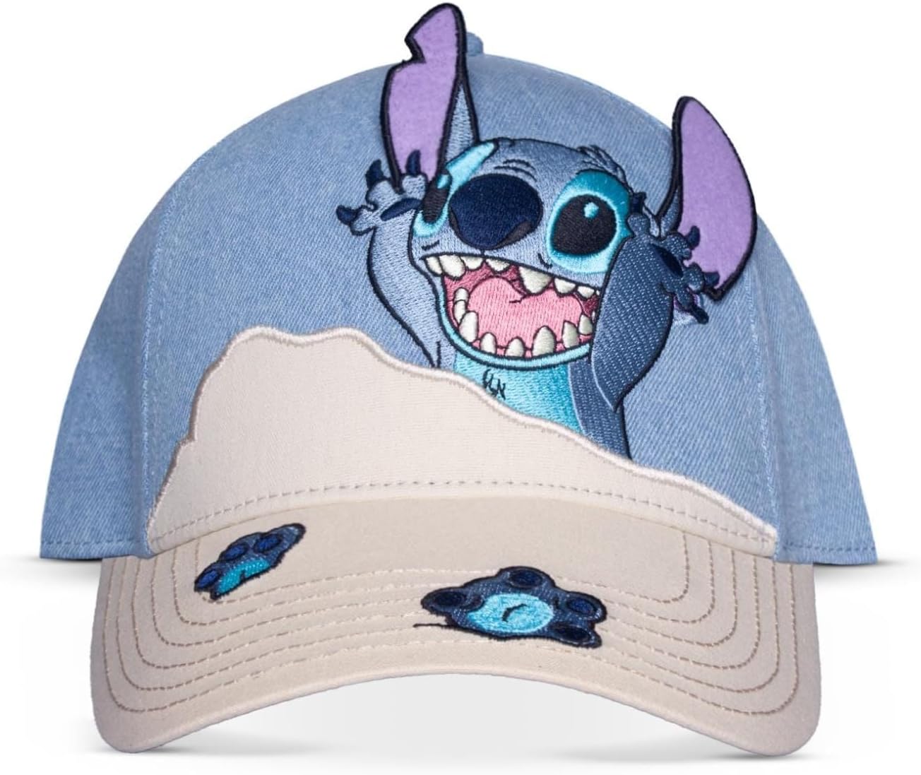 Lilo & Stitch - Beach Day Stitch - Adjustable Cap, Multicolour, One Size, Multicolour, One Size