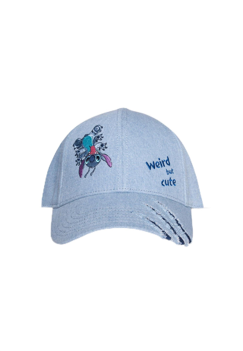 Lilo & Stitch - Weird Stitch - Adjustable Cap, Blue, One Size, Blue, One Size