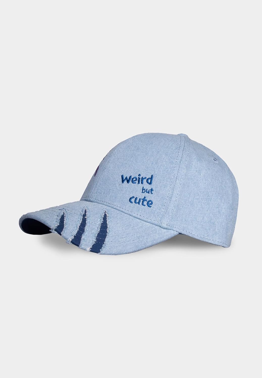 Lilo & Stitch - Weird Stitch - Adjustable Cap, Blue, One Size, Blue, One Size