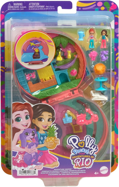 Polly Pocket Vespa Doggie Acai Shop Compact