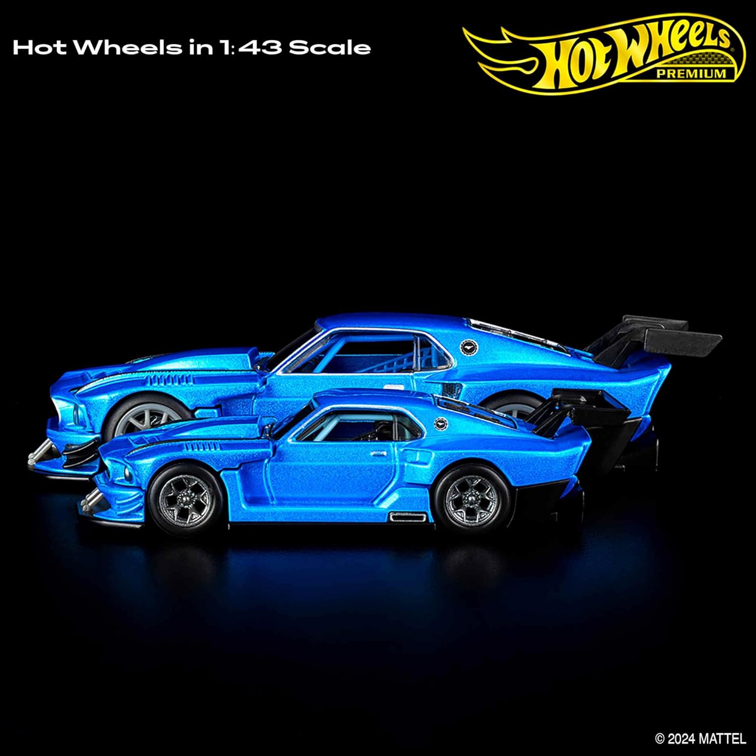 Hot Wheels Premium 1:43rd Scale Vehicle, Officially Licensed Replicas for Adult Collectors, Real Riders Tires, Metal/Metal Body & Chassis, HWT04