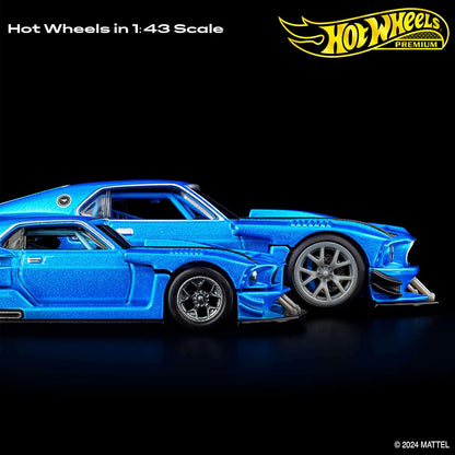 Hot Wheels Premium 1:43rd Scale Vehicle, Officially Licensed Replicas for Adult Collectors, Real Riders Tires, Metal/Metal Body & Chassis, HWT04