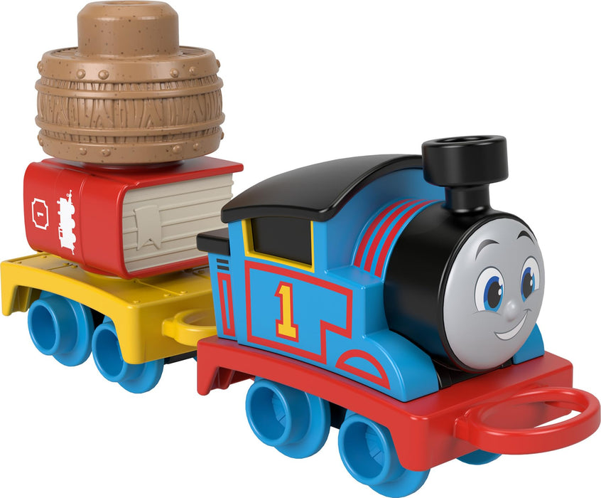 Thomas & Friends Toddler Toy My First Thomas Push-Along Train with Stacking Cargo for Kids Ages 18+ Months, HXP52