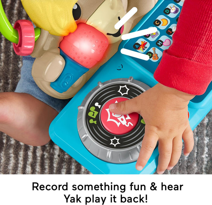 Fisher-Price Baby Learning Toy Link Squad A to Z Yak with Interactive Music & Lights for Ages 9+ Months, UK English, Compatible Only with Link Squad Items, HYL23
