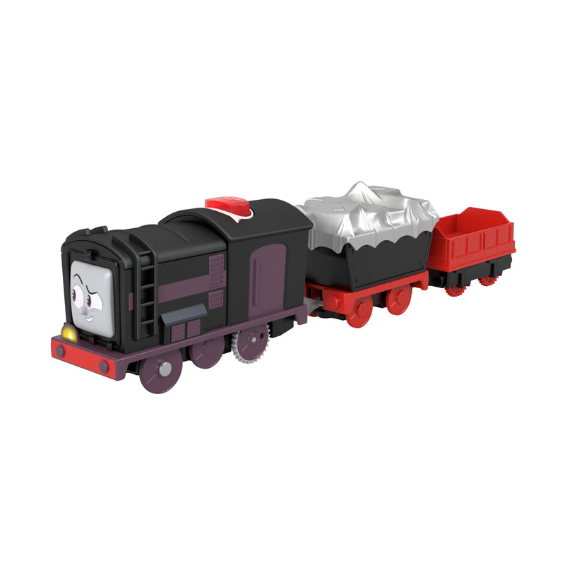 Thomas & Friends Motorized Toy Train Talking Diesel Engine with Sounds & Phrases for Kids 3+ Years, HYR79