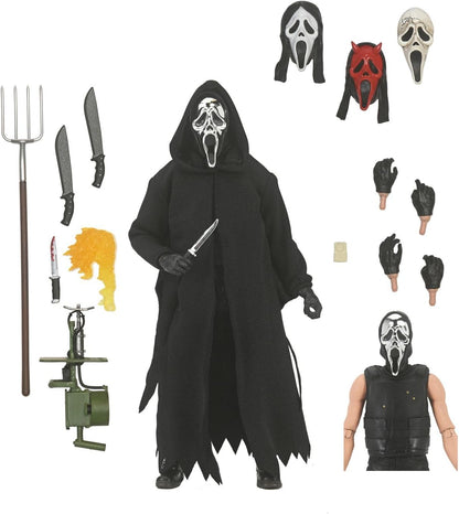 NECA Ultimate Ghost Face Inferno Scale Action Fig. 7" Scream