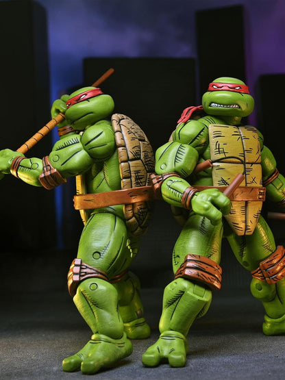 Tortues Ninja (Mirage Comics) figurines Pack de 4 Leonardo, Raphael, Michelangelo, & Donatello 18 cm