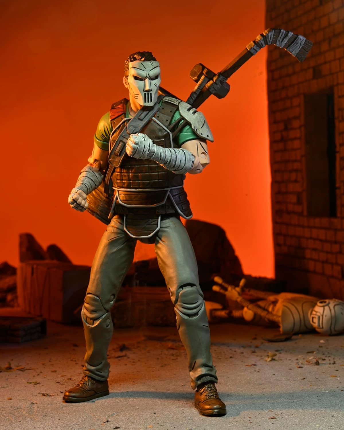 NECA Teenage Mutant Ninja Turtles (The Last Ronin) - 1:7 Scale Collectible Action Figure, Ultimate Casey Jones