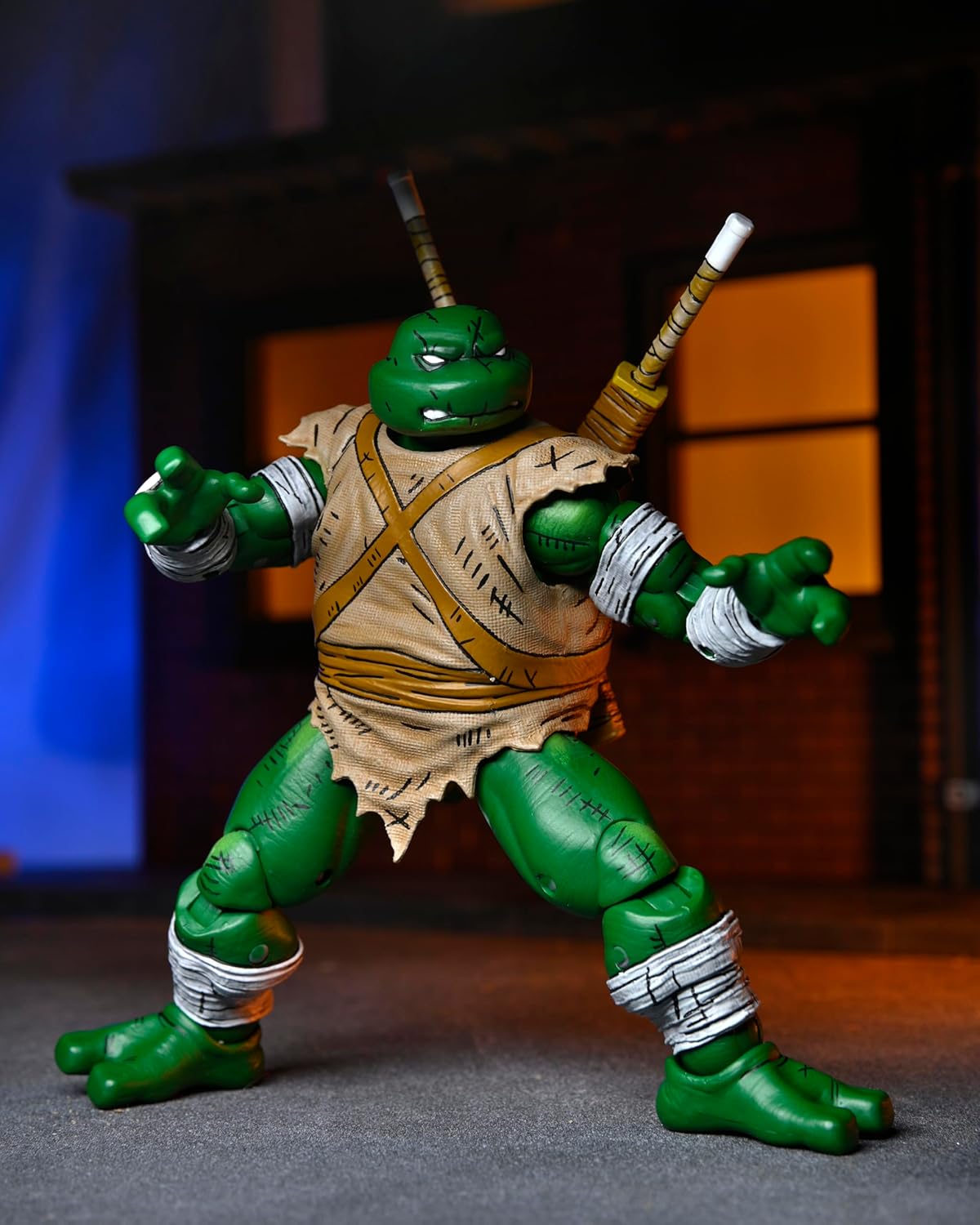 NECA Collectible Teenage Mutant Ninja Turtles (Mirage Comics) - 7" Scale Action Figure - Michelangelo (The Wanderer