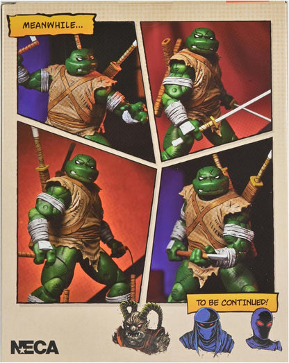 NECA Collectible Teenage Mutant Ninja Turtles (Mirage Comics) - 7" Scale Action Figure - Michelangelo (The Wanderer