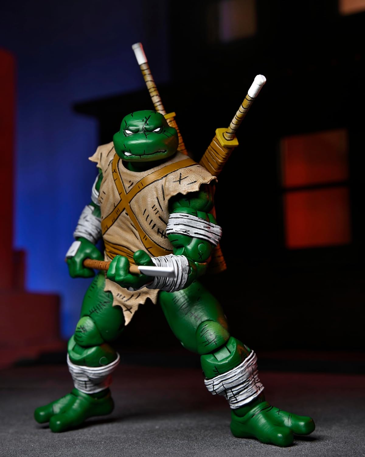 NECA Collectible Teenage Mutant Ninja Turtles (Mirage Comics) - 7" Scale Action Figure - Michelangelo (The Wanderer