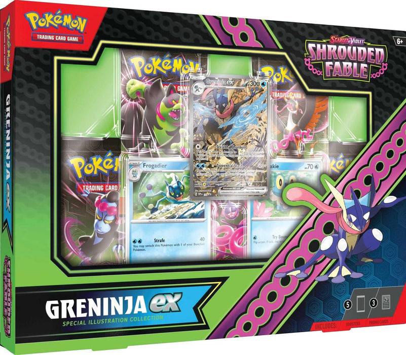 Pokémon Shrouded Fable Greninja ex Special Illustration Collection Box - EN
