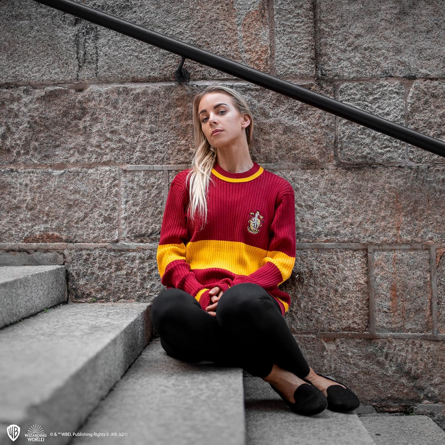 CINEREPLICAS - Harry Potter Zweinstein Trui - V-hals - Unisex