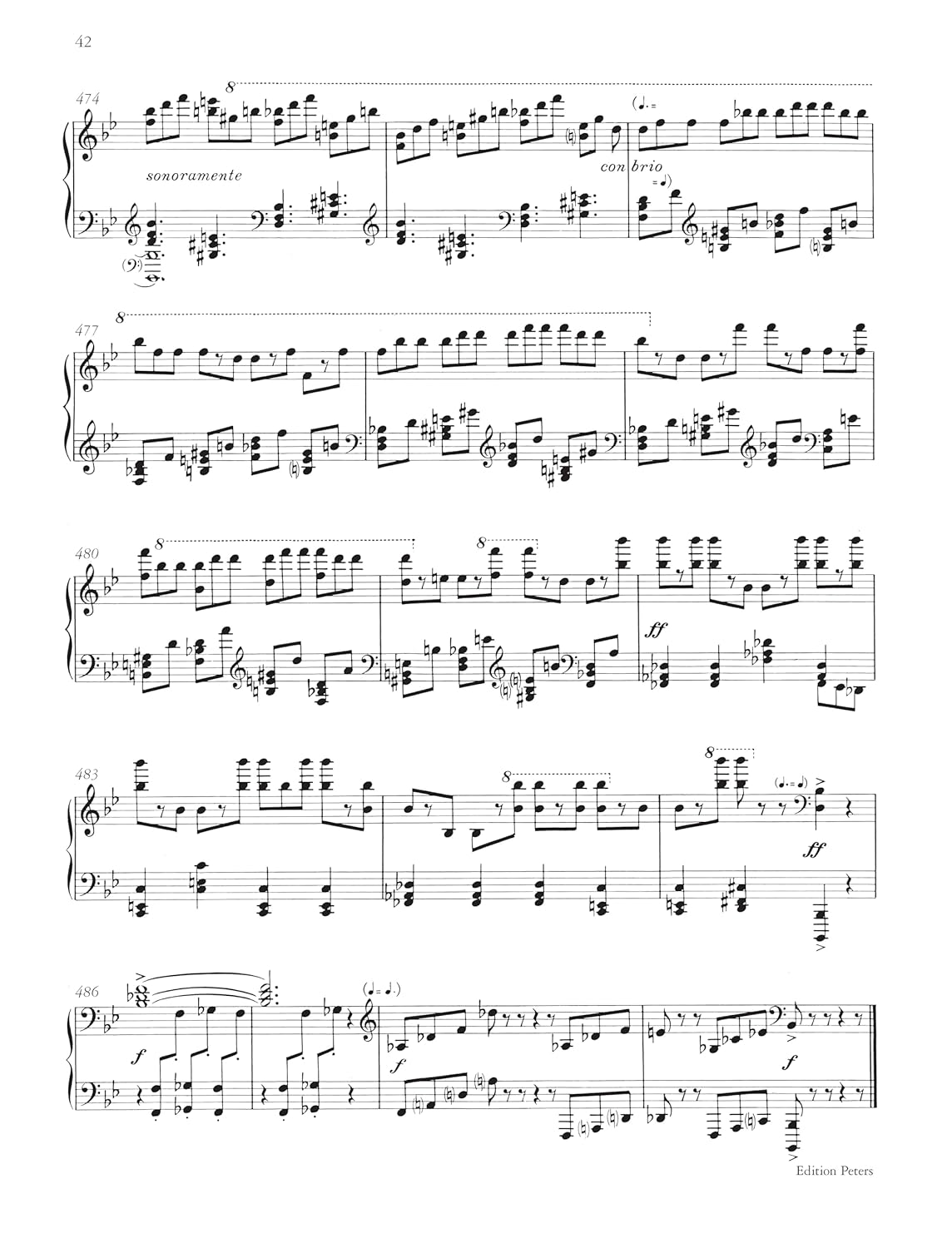 Prokofiev: Sonata No. 8 for Piano Op. 84 (1939/44) (EP4732