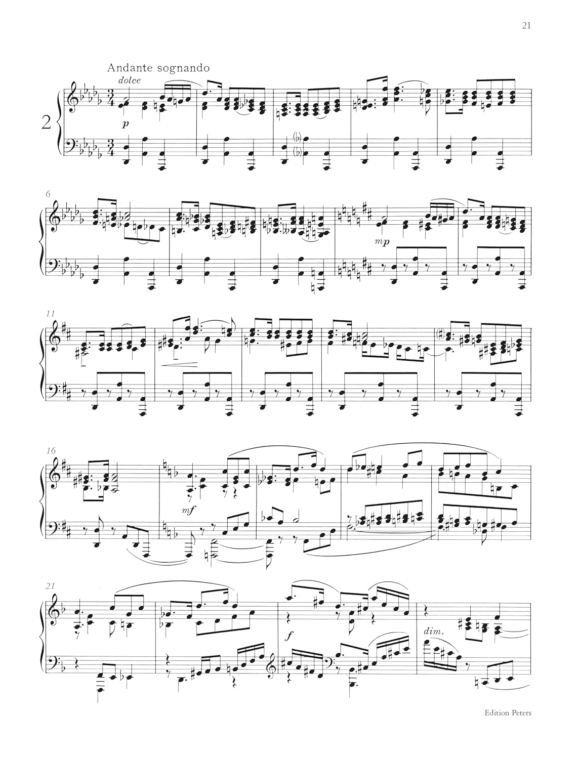 Prokofiev: Sonata No. 8 for Piano Op. 84 (1939/44) (EP4732