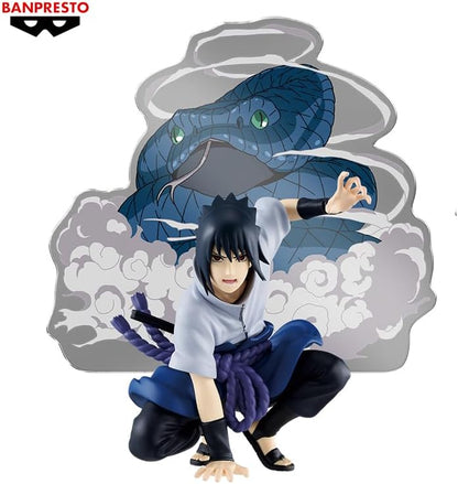 Banpresto - Naruto Shippuden - Uchiha Sasuke (ver. B), Bandai Spirits Panel Spectacle Special Figure