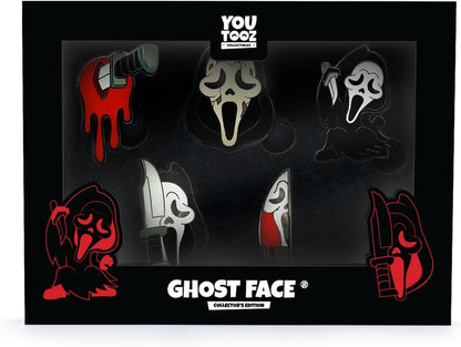 Scream Présentoir Pin's Set Ghost Face 9 cm (5), taille unique, Polychlorure de vinyle, Agate