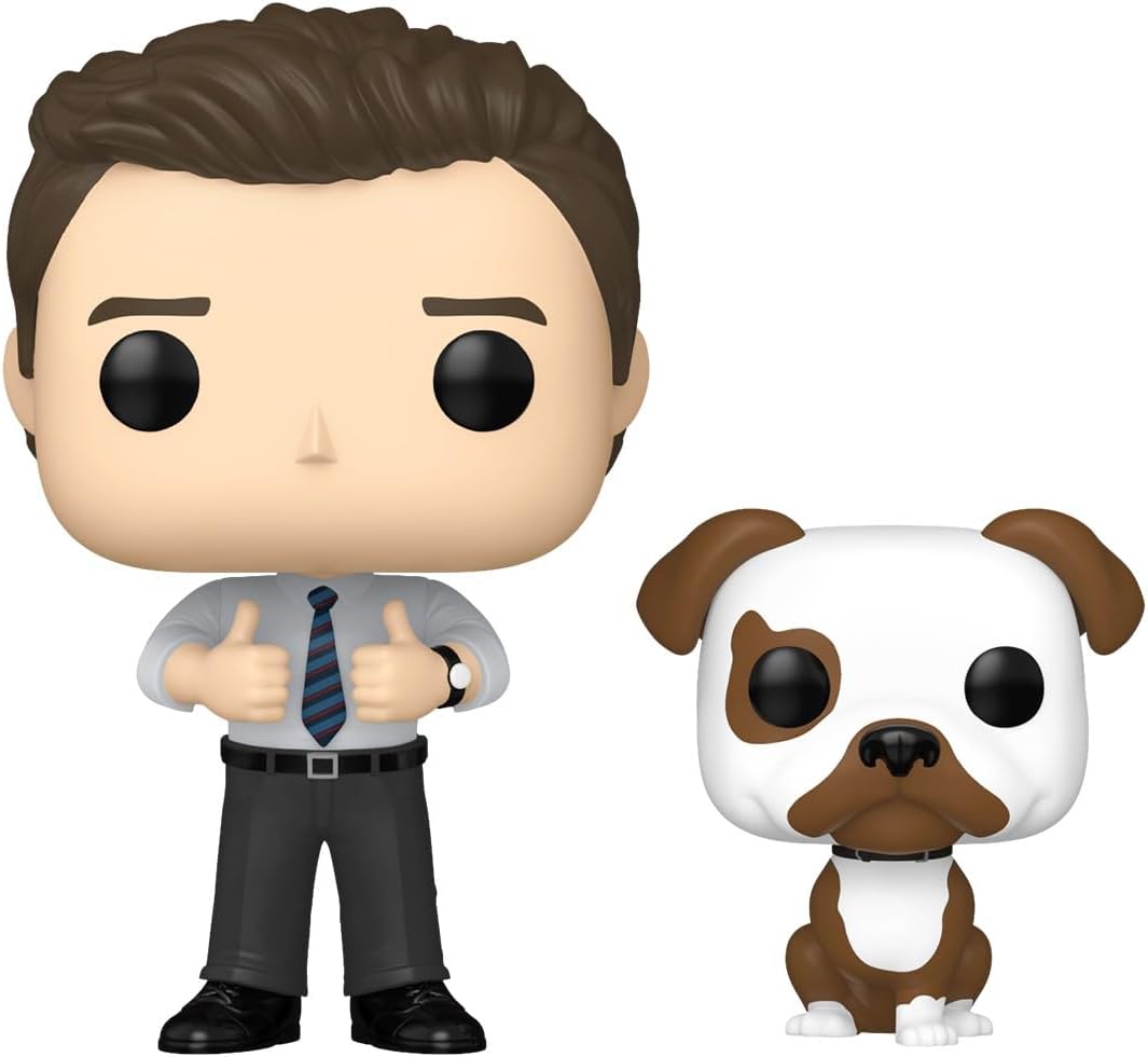 Funko POP! & Buddy: Parks & Recreation - Chris & Champion - Parks and Recreation - Collectable Vinyl Figure - Gift Idea - Official Merchandise - Toys for Kids & Adults - TV Fans
