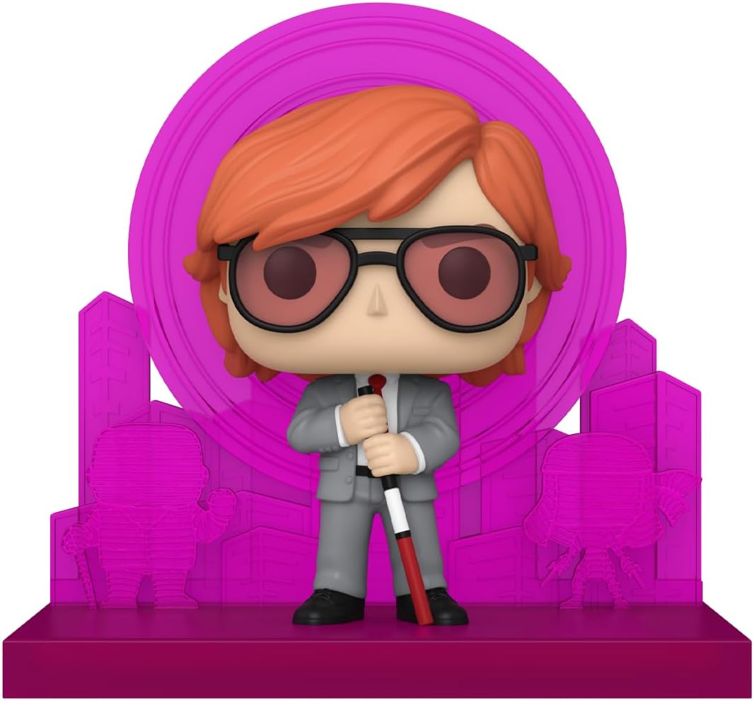 Funko Pop! Deluxe: Daredevil - Dd 60th, Multicolor - Marvel Comics - Officially Licensed Merchandise
