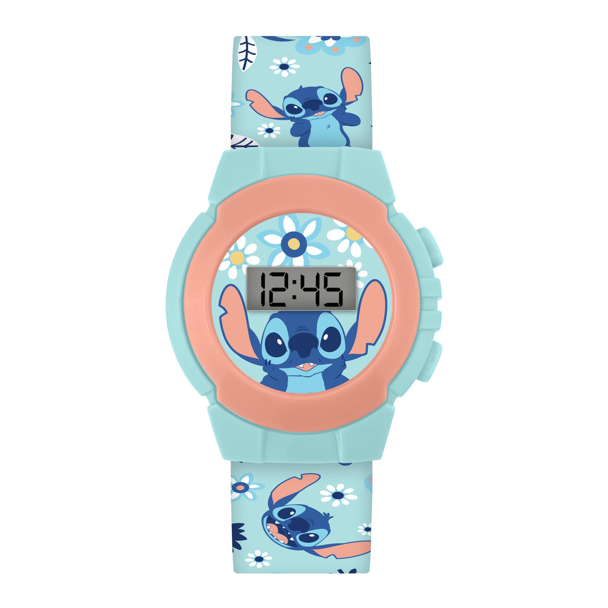 Disney Stitch Blue Printed Digital Watch