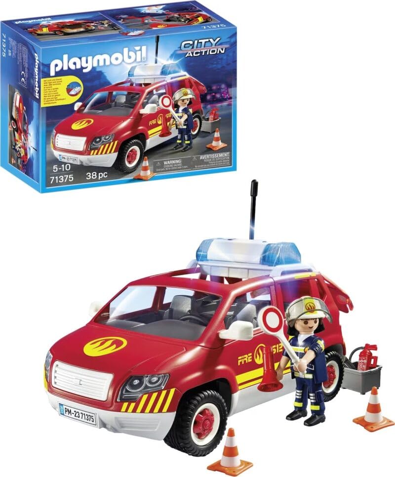 PLAYMOBIL Brandmeister Vehicle
