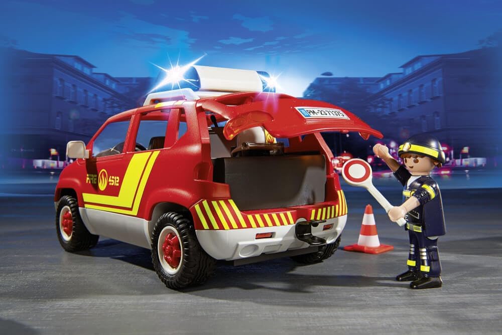 PLAYMOBIL Brandmeister Vehicle