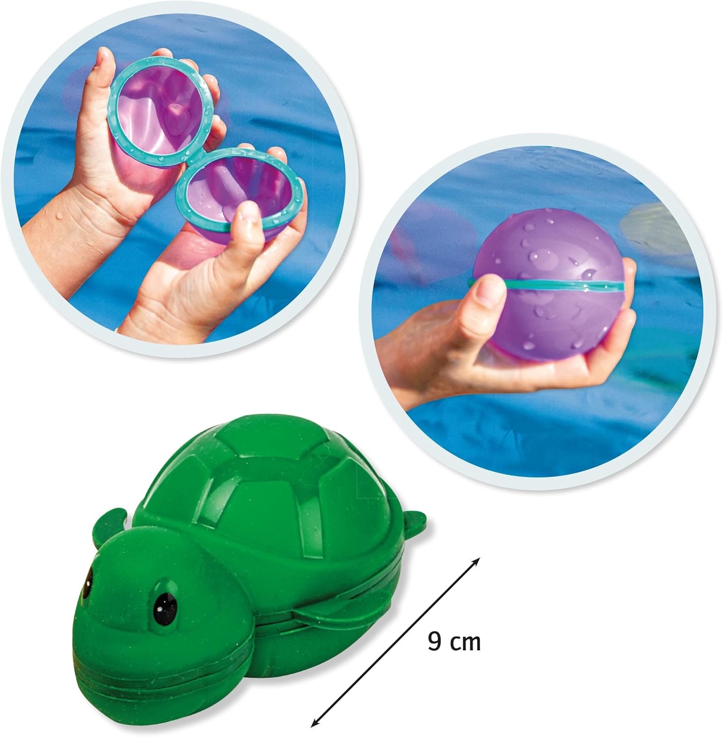 Herbruikbare waterballonnen - Dierenvormen - 4 stuks