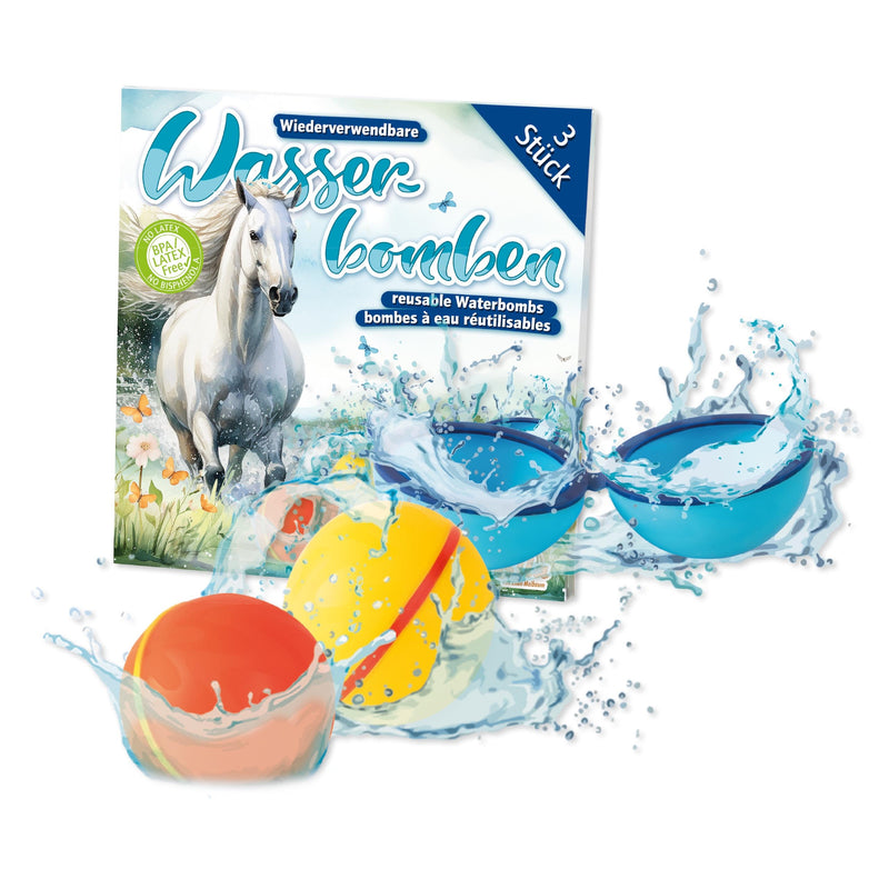 Herbruikbare waterballonnen - 3 stuks