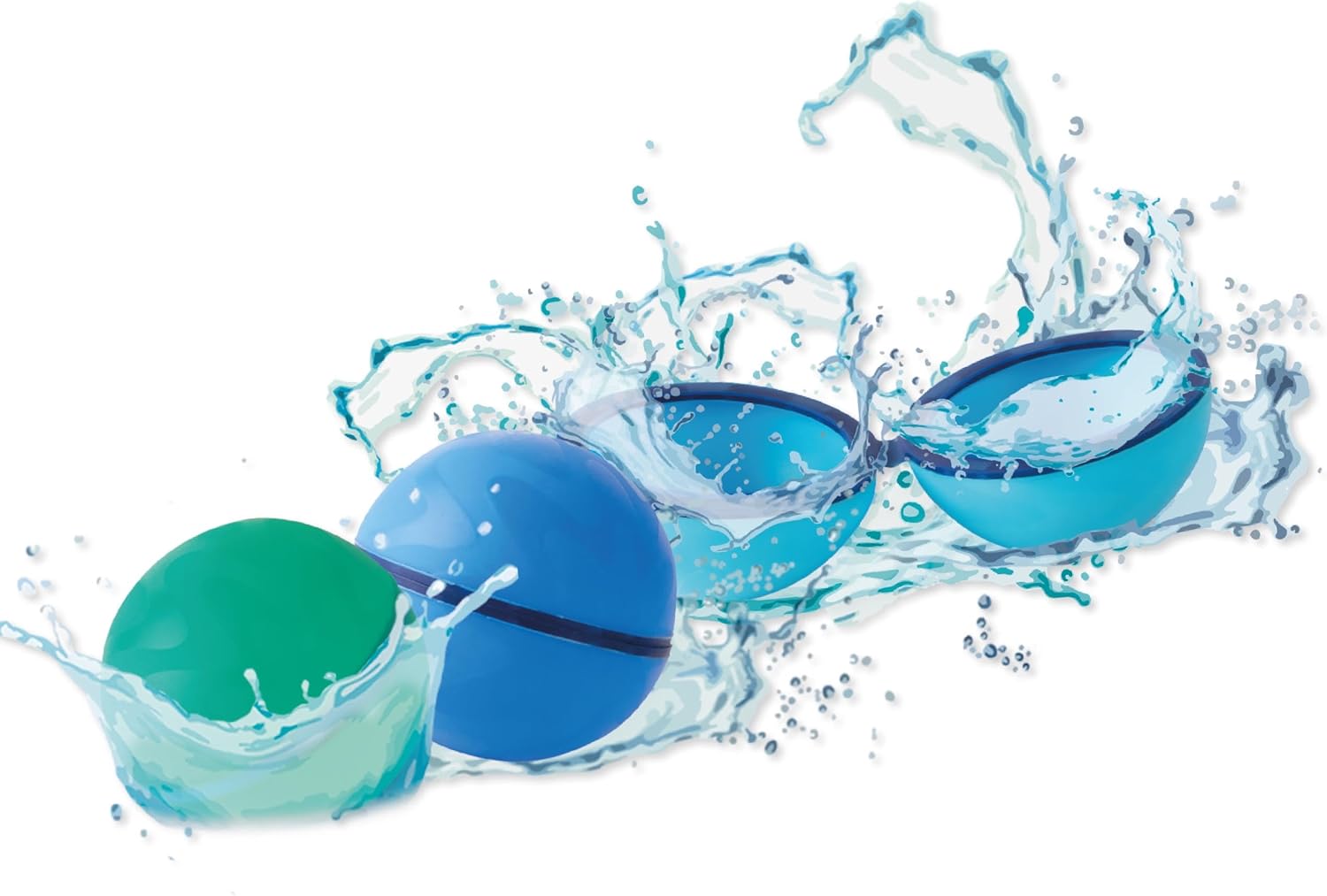 Herbruikbare waterballonnen - 3 stuks