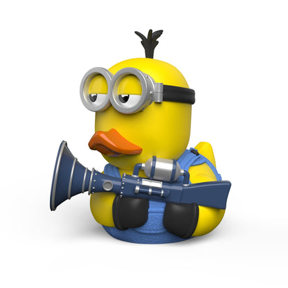 TUBBZ First Edition Minions Kevin (with Fart Blaster) Collectible Vinyl Rubber Duck Figure - Official Universal Despicable Me 4 Minions Merchandise - Kids TV, Movies & Video Games First Edition 1st Edition Kevin (Fart Blaster)