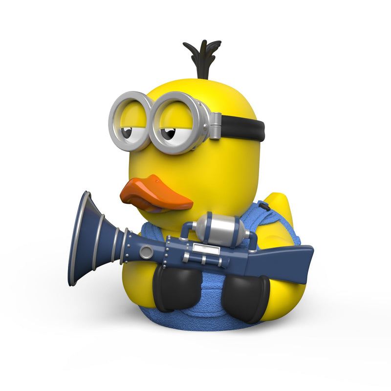 TUBBZ First Edition Minions Kevin (with Fart Blaster) Collectible Vinyl Rubber Duck Figure - Official Universal Despicable Me 4 Minions Merchandise - Kids TV, Movies & Video Games First Edition 1st Edition Kevin (Fart Blaster)