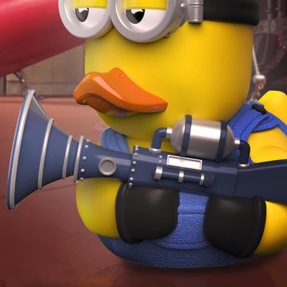 TUBBZ First Edition Minions Kevin (with Fart Blaster) Collectible Vinyl Rubber Duck Figure - Official Universal Despicable Me 4 Minions Merchandise - Kids TV, Movies & Video Games First Edition 1st Edition Kevin (Fart Blaster)